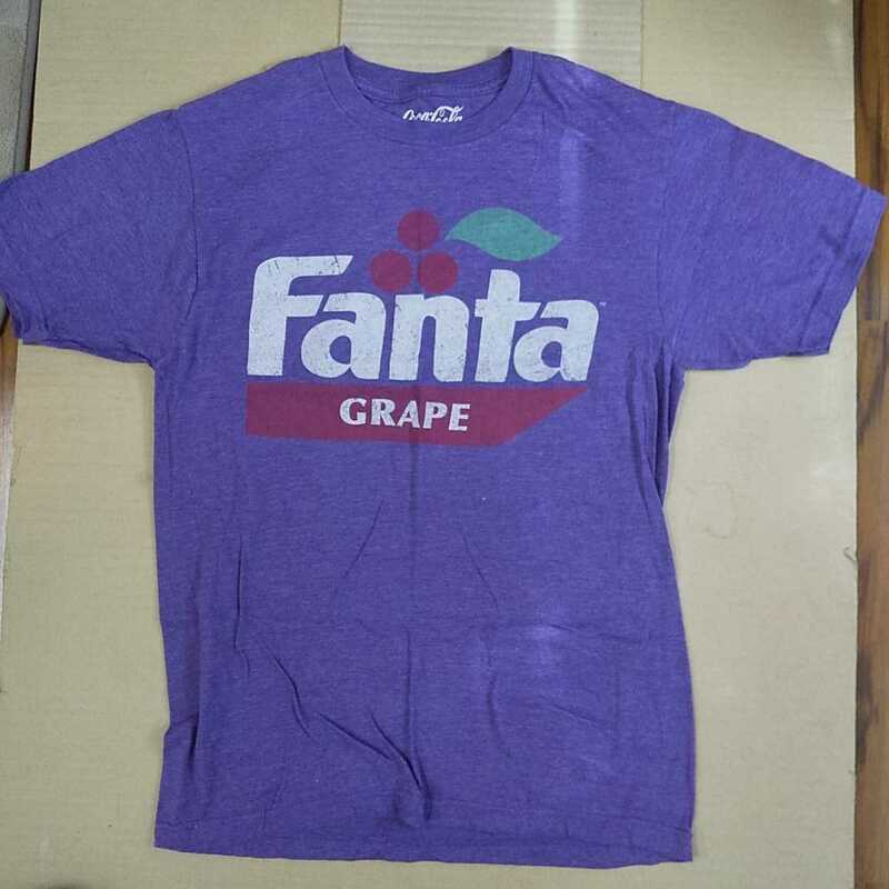 半袖Ｔシャツ　紫　ファンタ　グレープ　Fanta GRAPE　コカコーラ