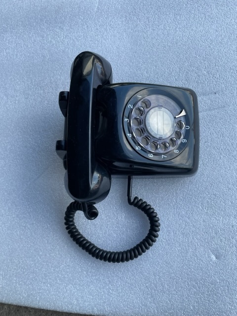 レトロ黑電話機601-A2