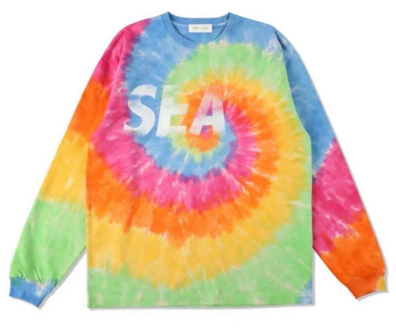 【新品未使用】Lサイズ 23SS WIND AND SEA ETERNITY TIE DYE L/S TEE ウィンダンシー ロンT tee Tシャツ カットソー 長袖 タイダイ柄