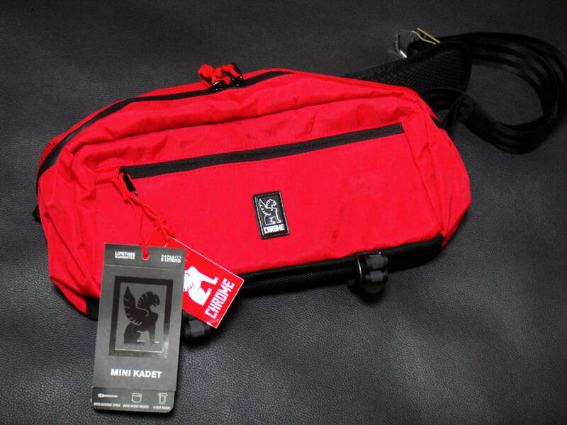 CHROME INDUSTRIES MINI KADET SLING BAG RED X クローム ミニカデット 5L スリングバッグ ボディバッグ 赤 新色 未使用品