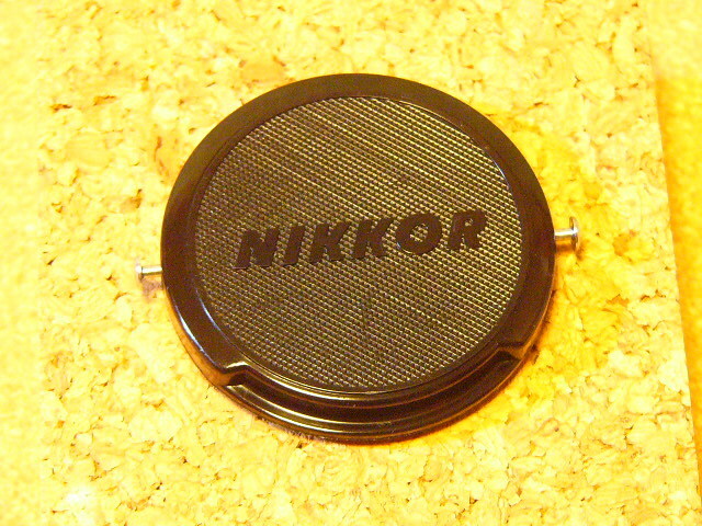 綺麗 Nikon 日本光学・ニコン 純正レンズキャップ NIKKOR 52mm (美品) PAT NO有り/ジャンク扱い