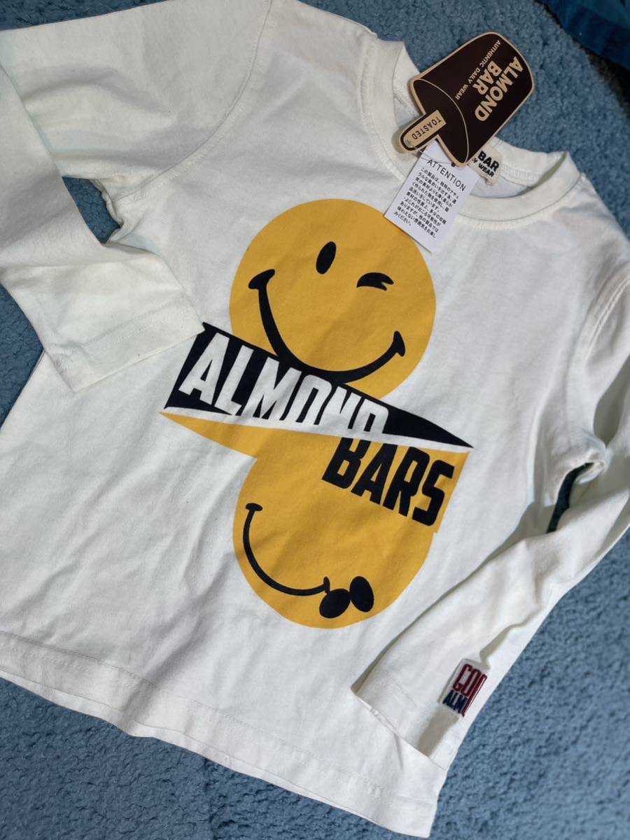 新品アウトレット品　120センチ　スマイルちゃんTシャツ長袖Tシャツ 