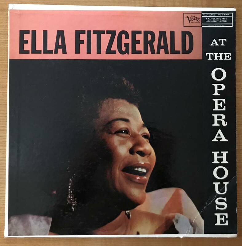 ELLA FITZGERALD AT THE OPERA HOUSE Verve original盤