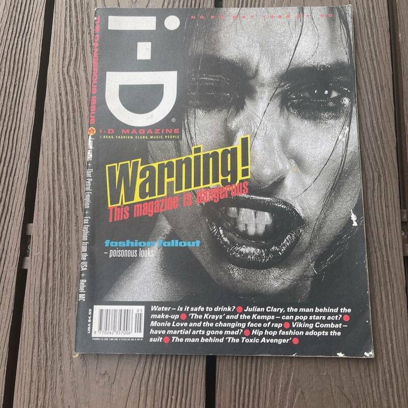 iD MAGAZINE ロンドン　1990