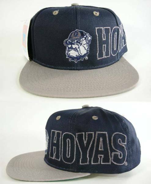 NCAA HOYAS ジョージタウン大学 90s VINTAGE デッドストック ヴィンテージ スナップバック キャップ SNAPBACK CAP