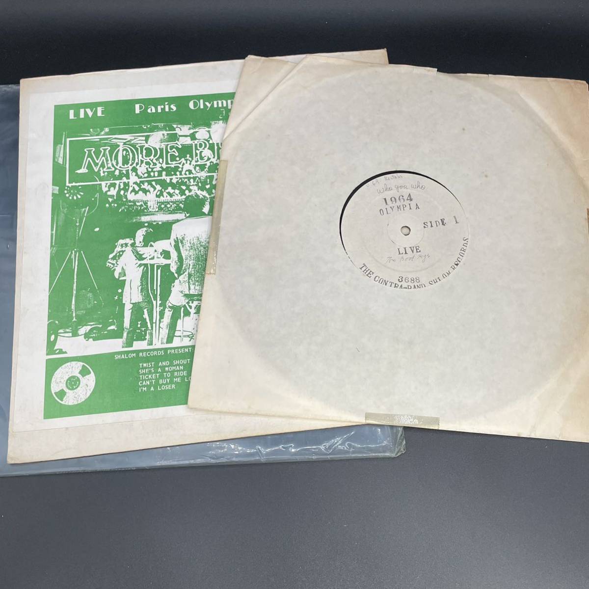 ≪再生未確認≫LIVE Paris Olympia 1964　MORE BEATLES　ブート版　BOOT　ビートルズ　　1964　OLYMPIA LIVE