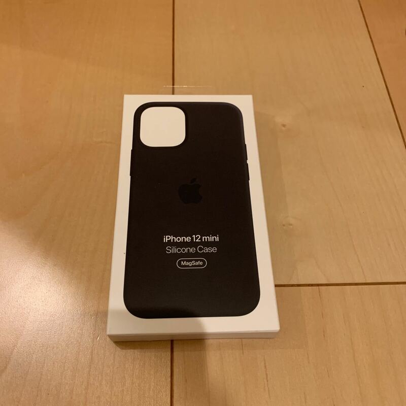 MagSafe対応iPhone 12 miniシリコーンケース - ブラック　Apple 純正品　アップル 