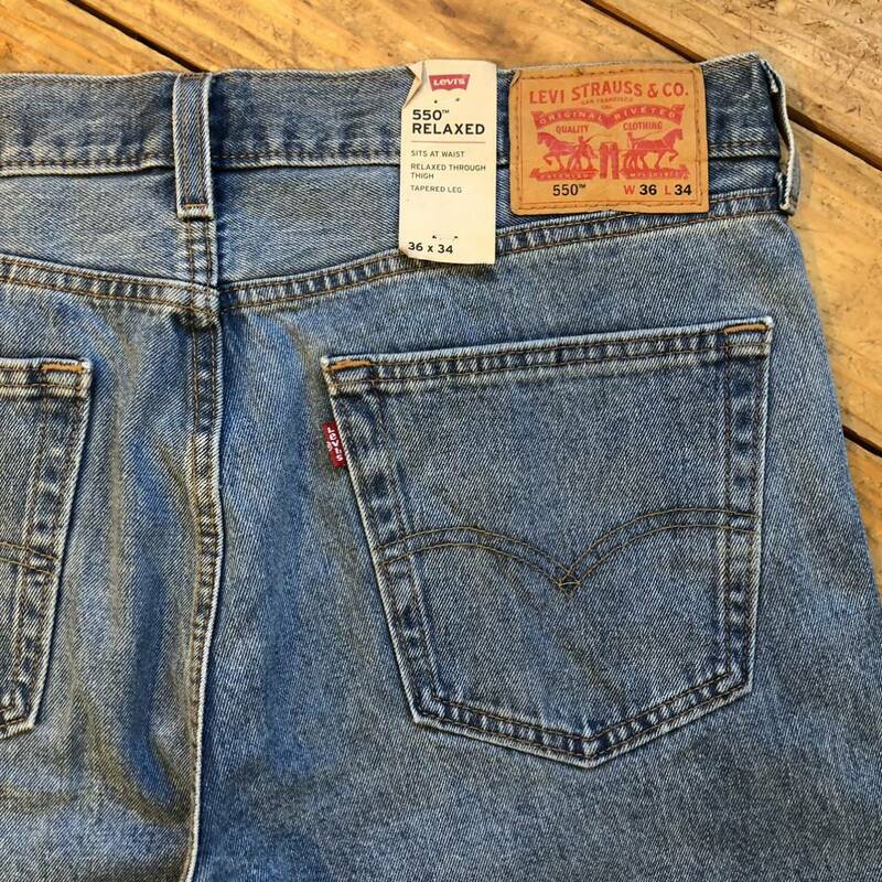 新品 デッドストック Levi's リーバイス 550 ジーンズ メンズ W36 L34 タグ付き未使用品 デニムパンツ アメカジ アメリカ仕入 P1107