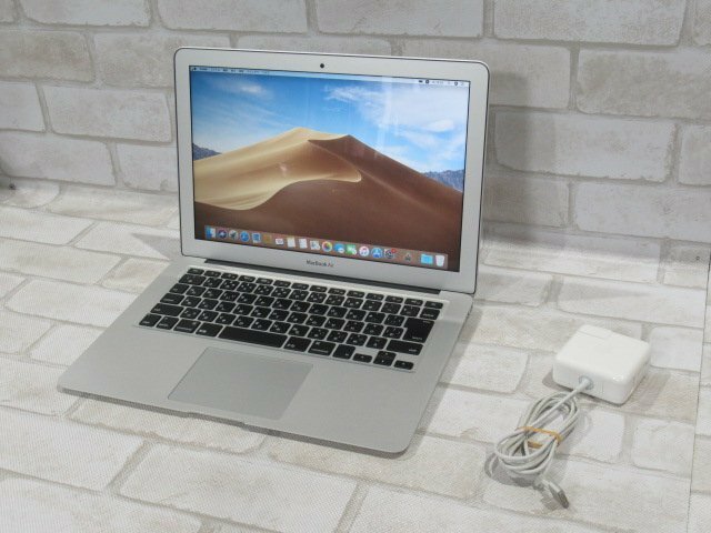 ▲Ω 新DCN 1447m Apple 【 MacBook Air 13-inch 2017 】 A1466 / macOS Mojave 10.14.6 / i5(1.8GHz) / 8GB / SSD:128GB / 充放電回数14回
