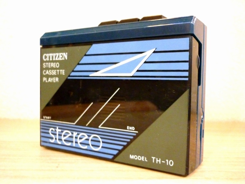 【シチズン】CITIZEN Stereo Cassette Player TH-10 