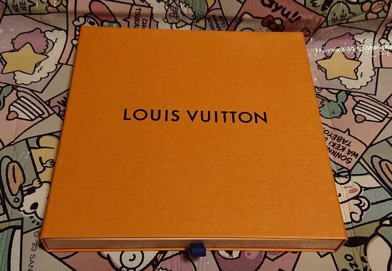 ルイヴィトン「LOUIS VUITTON」空箱　薄紙　オレンジ　美品　2