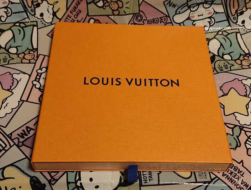 ルイヴィトン「LOUIS VUITTON」空箱　薄紙　オレンジ　美品　3