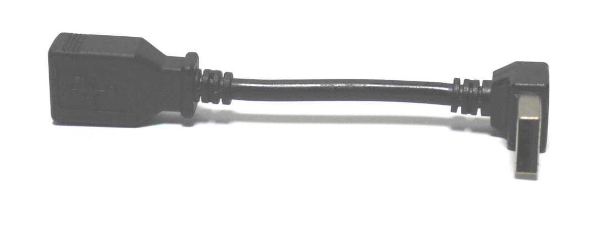 USB方向変換ケーブル ケーブル長10cm 延長ケーブル 