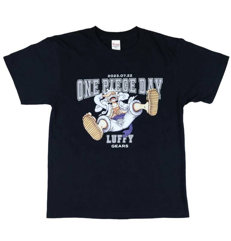 新品未開封 ルフィ(ギア5) one piece day開催記念Tシャツ Mサイズ/ニカ/ワンピースデイ/T-shirt/尾田栄一郎/フィルムレッド/FILM RED