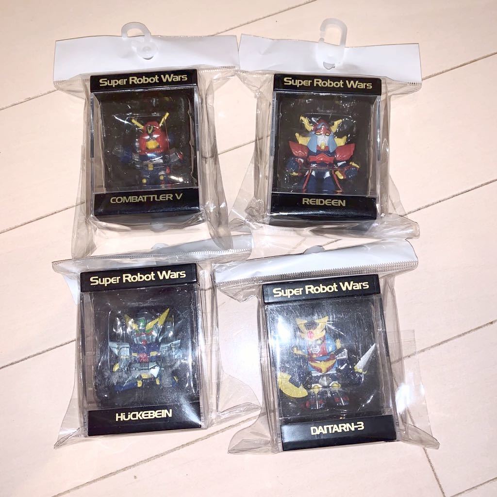 【まとめ売り4個セット】スーパーロボットウォーズ ヒュッケバイン コンバトラーV ライディーン ダイタン3