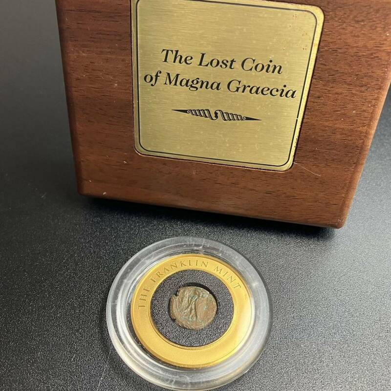 古代銅貨 マグナグラエキアの失われたコイン 銀貨 古銭 The Lost Coin of Magna Graecia フランクリンミント