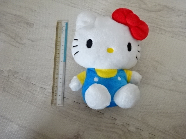 HELLO KITTY ハローキティ キティちゃん ぬいぐるみ サンリオ フコク生命 ノベルティ 非売品 2016年