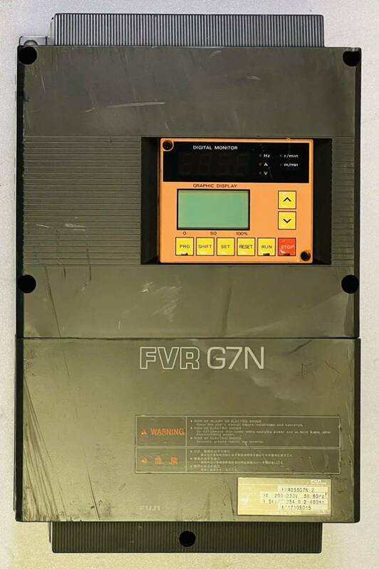 富士電機 FVR-G7Nインバーター (ジャンク品)