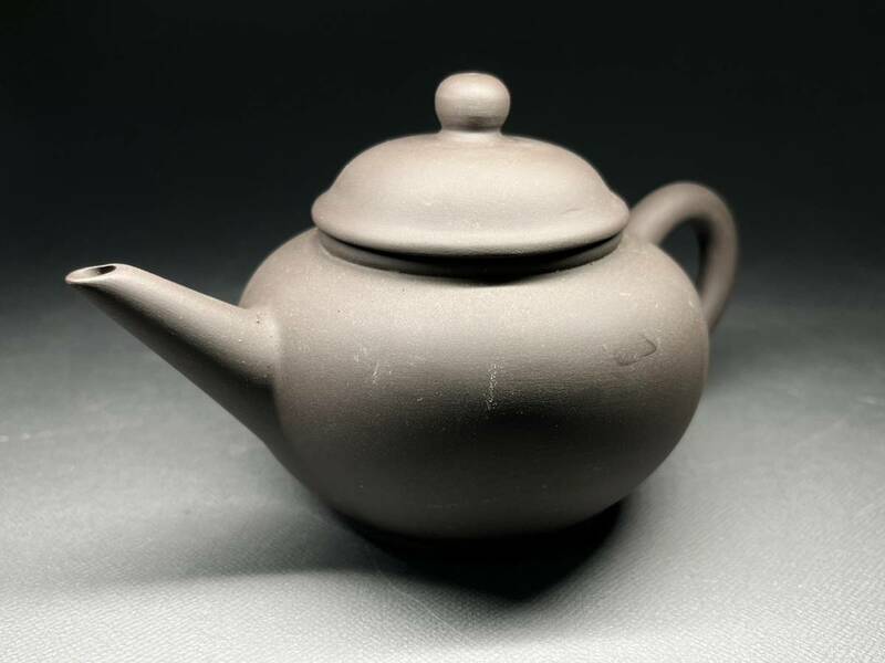 大振り 急須 煎茶道具 茶道具 時代物 茶壷 骨董 置物 飾物 古美術 伝統工芸品 掘出物 茶器 茶注