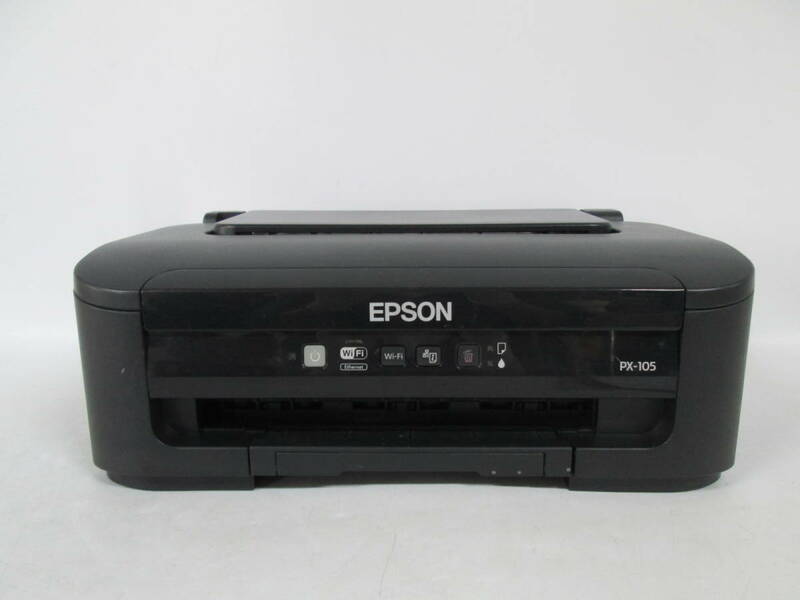 【1016n F5933】EPSON PX-105 B531A A4 インクジェットプリンター ブラック ジャンク