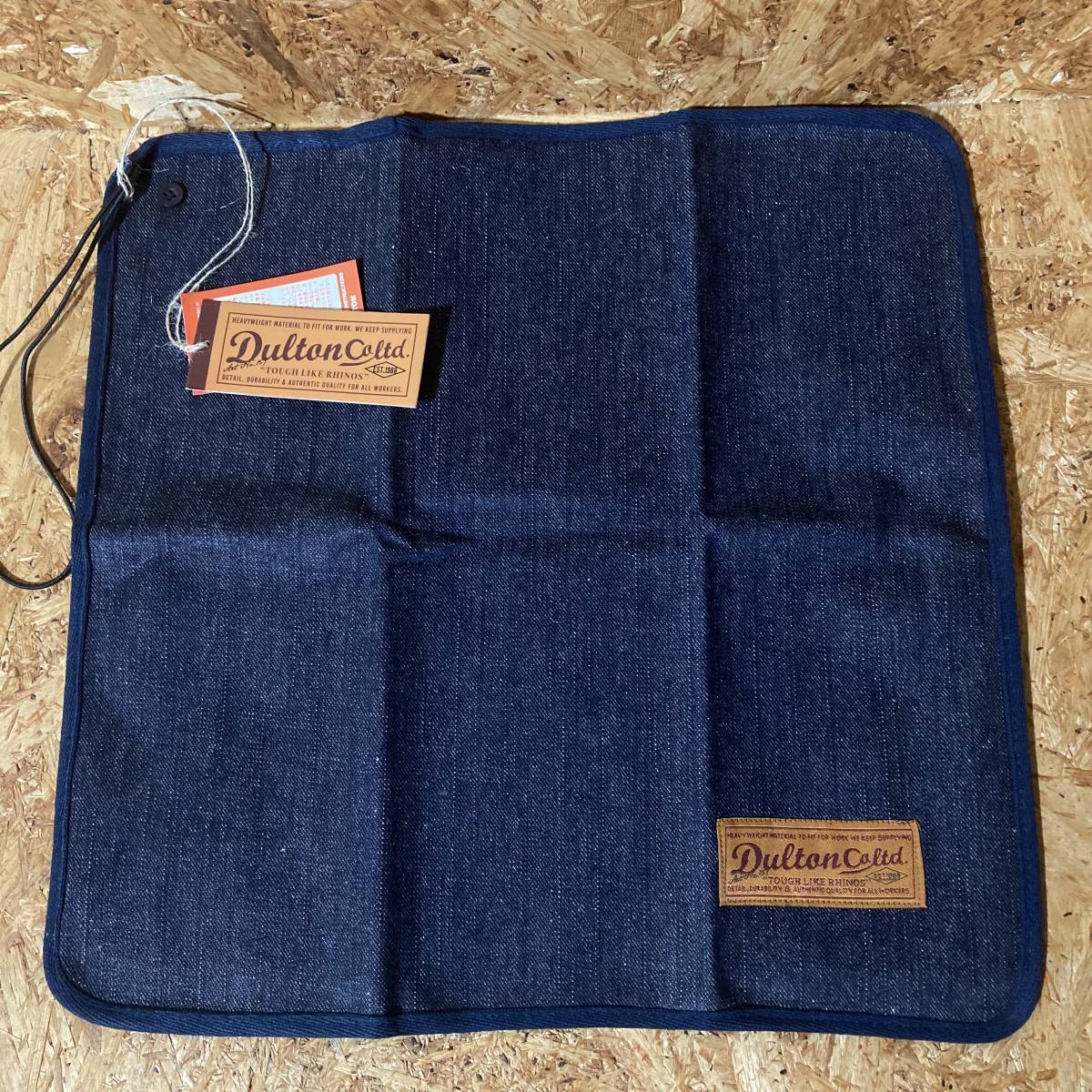 DULTON ダルトン CANVAS LUNCH CLOTH WITH STRAP denim 2枚セット デニム キャンバス ランチ クロス ウィズ ストラップ