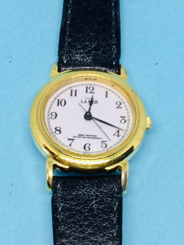 (Z51)シチズン(*'▽')CITIZEN・クラブラマー（電池交換済み）ゴールド・レディス腕時計USED（送料全国一律185円）おしゃれな時計です。