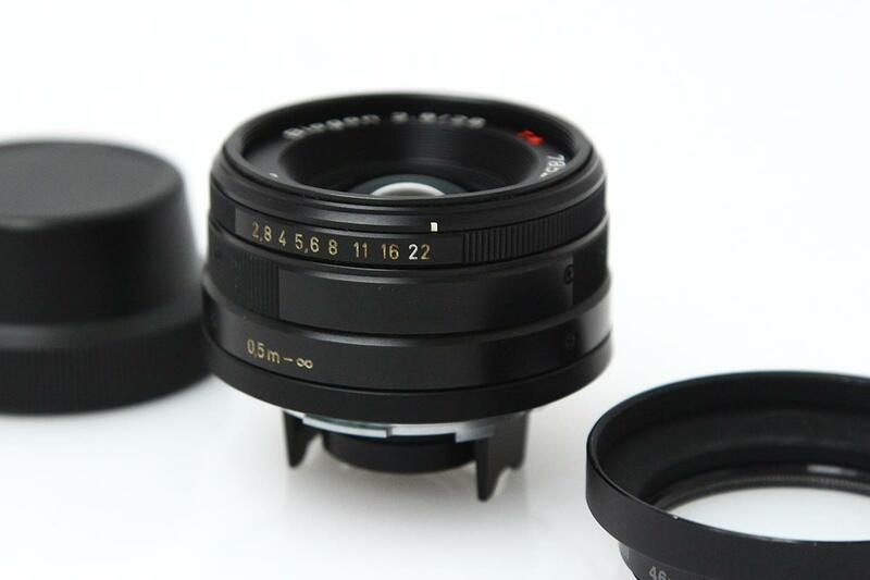 並品｜コンタックス Biogon T* 28mm F2.8 ブラック コンタックスG用 γH3354-2O1A