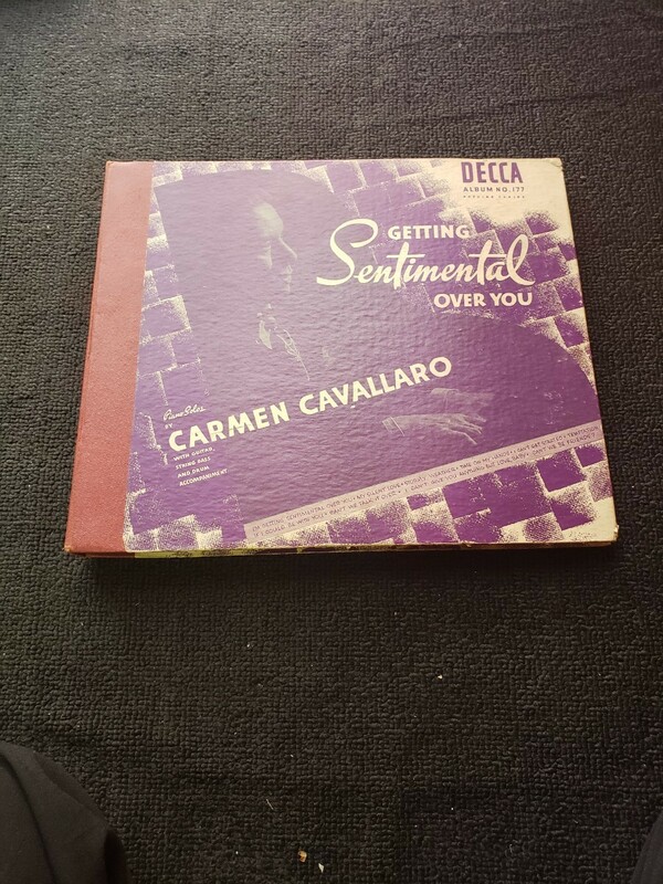 DECCA CARMEN CAVALLARO レコード