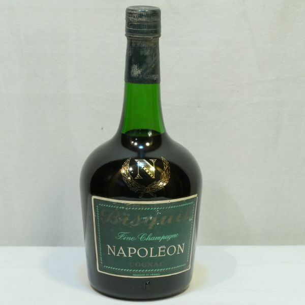 【古酒】Bisquit Fine Champagne NAPOLEON ビスキー 700ml 1376g フィーヌシャンパーニュナポレオンコニャック