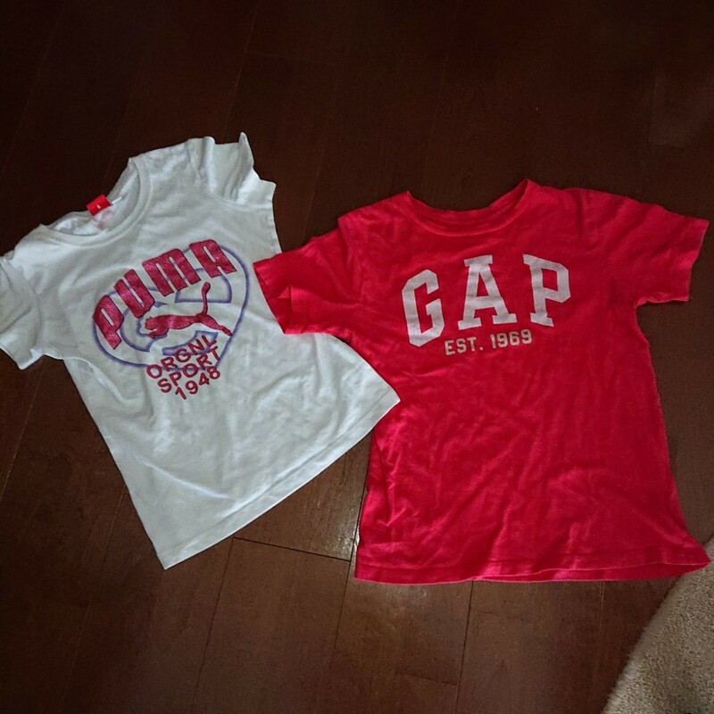 2点 Tシャツ キッズ GAP PUMA