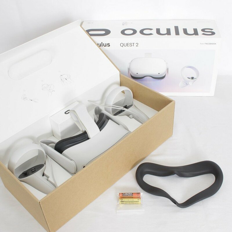 Oculus Quest2 256GB VR ヘッドマウントディスプレイ ヘッドセット オキュラスクエスト2 301-00353-01 本体