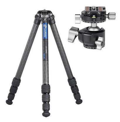 Leofoto レオフォト 【4段三脚】LS-254C+LH-30R カーボン 三脚・雲台セット　センターポール附属しない