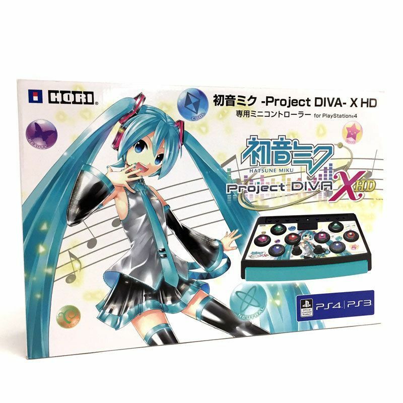 HORI 初音ミク Project DIVA X HD 専用ミニコントローラー【PS3 PS4 両用】【ゲーム】《周辺機器・山城店》u001