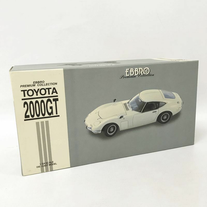 エブロ (EBBRO) 1/24 TOYOTA 2000GT (ゴールド) Premium Collection《フィギュア・山城店》M073