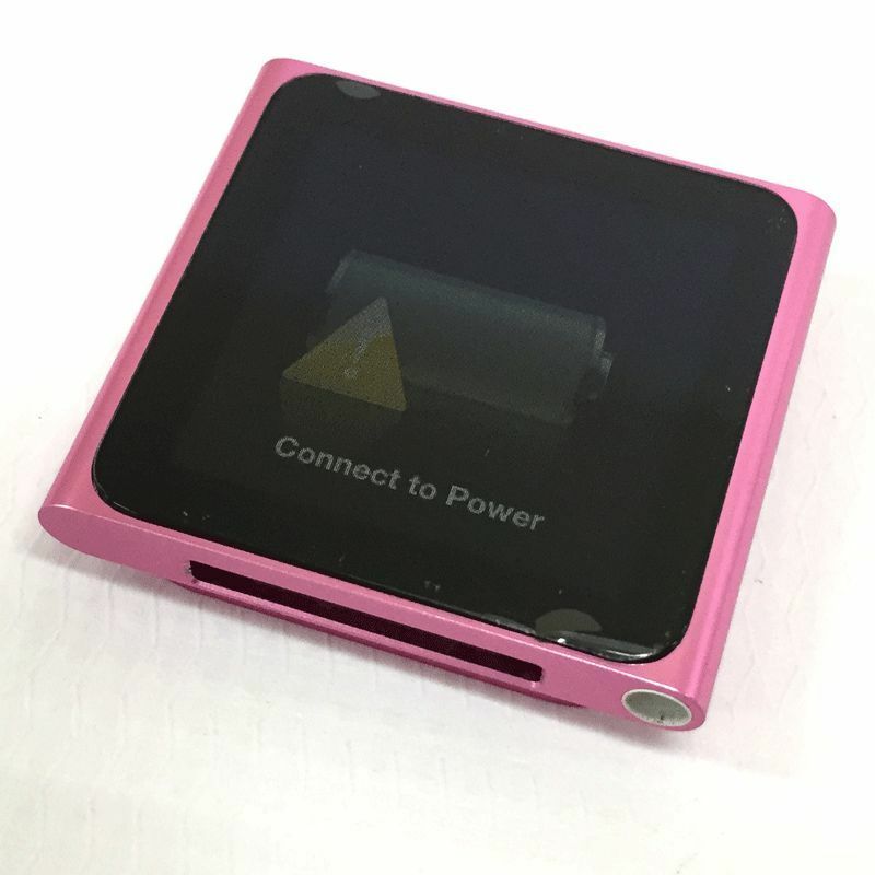 【中古】Apple iPod nano 第6世代 [8GB] MC692J/A《ジャンク扱い》【家電】【山城店】O-258