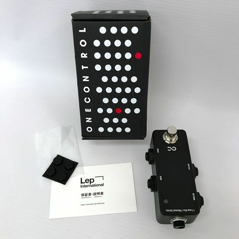 One Control ワンコントロール Minimal Series エフェクター スイッチャー 1 Loop BOX/ループスイッチャー《楽器・山城店》S276