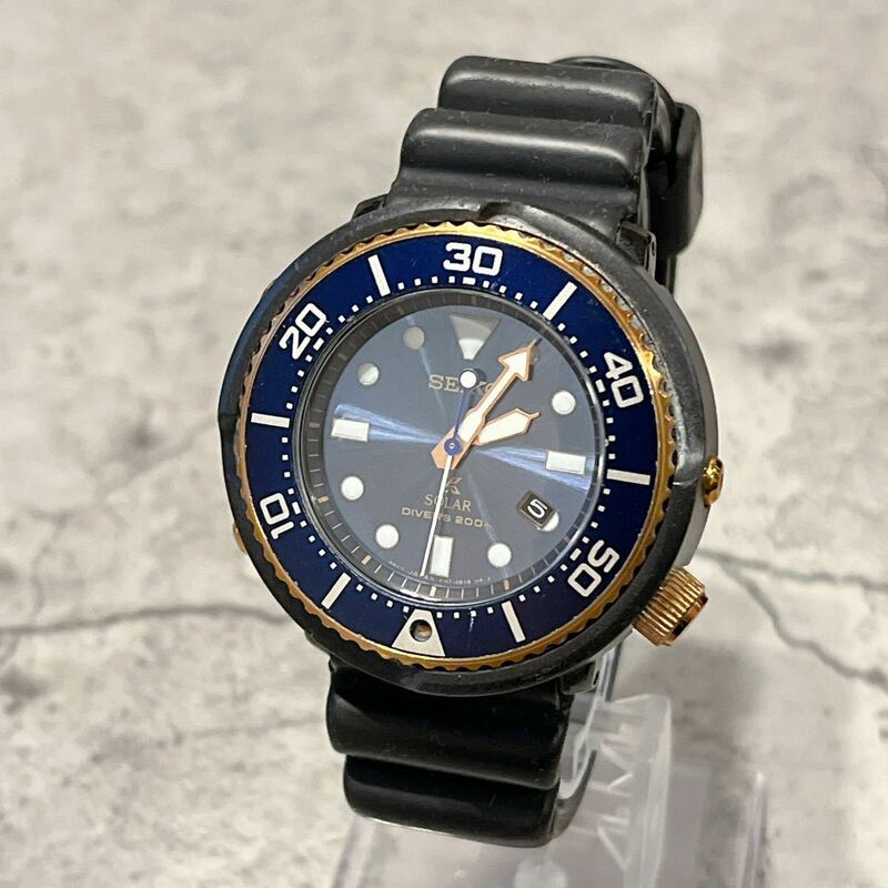 美品 LOWERCASE SEIKO プロスペックス ダイバー スキューバ SEIKO Prospex 3000本限定 腕時計 V147-0BA0
