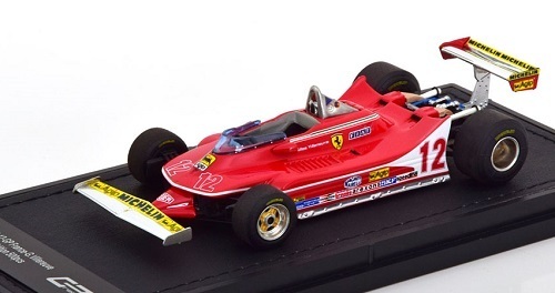 GP Replicas　1/43　フェラーリ・312T4　#12　G．ヴィルヌーブ　1979 フランスGP　限定500台