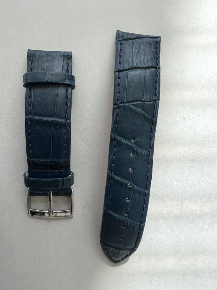 時計バンドMORELLATOモレラートクロコ型押し22ミリ