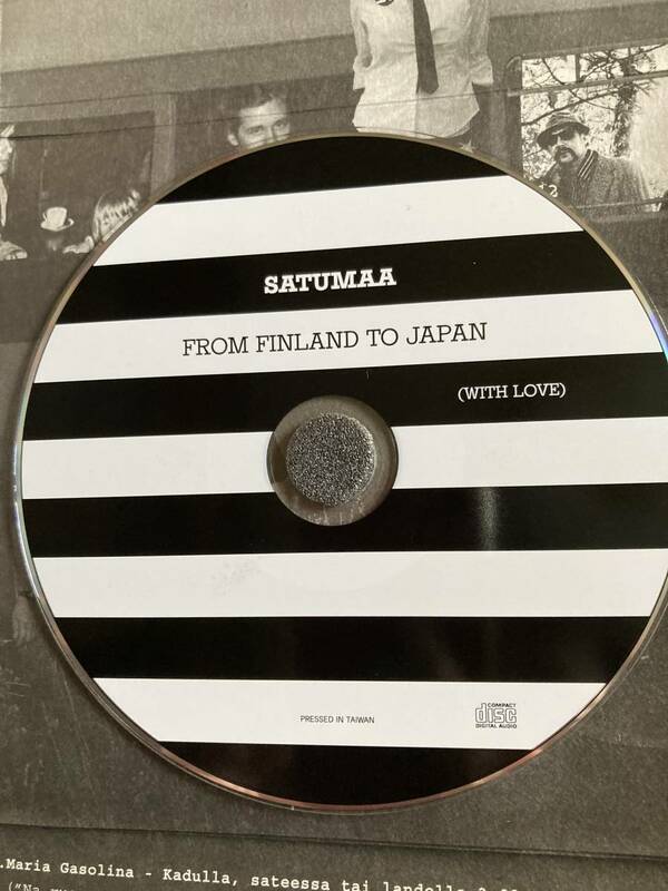 レア非売品●マリメッコmarimekko*オリジナル*CD*全13曲*SATUMAA FROM FINLAND TO JAPAN*フィンランドのミュージックwiith Loveノベルティ