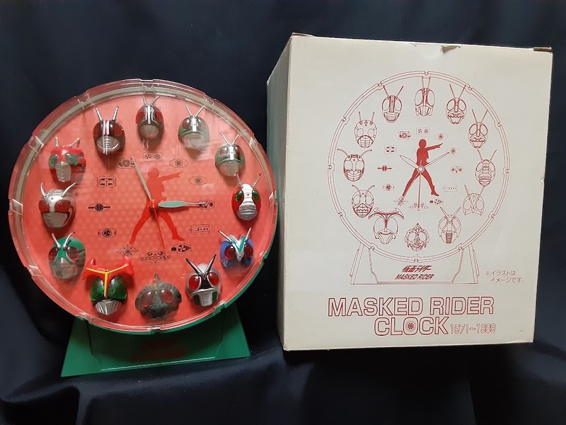 MASKED RIDER CLOCK　仮面ライダー 40周年記念 目覚まし時計