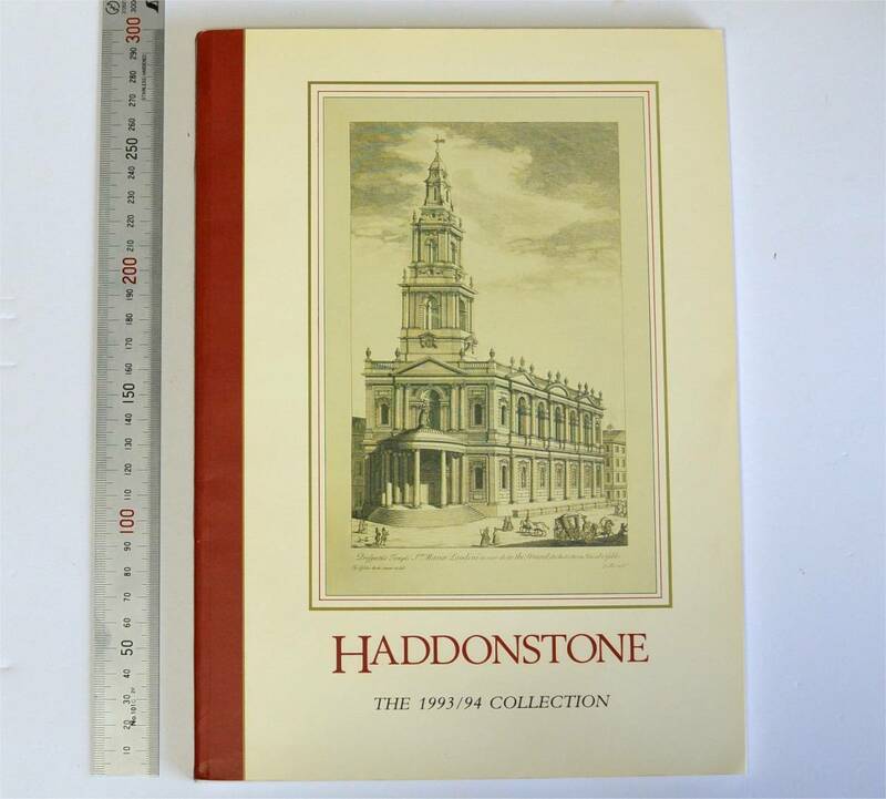 HADDONSTONE カタログ　1993/1994年　イギリス　Cast Stone/人造石　ガーデンオーナメント　石像　噴水　英国ガーデン
