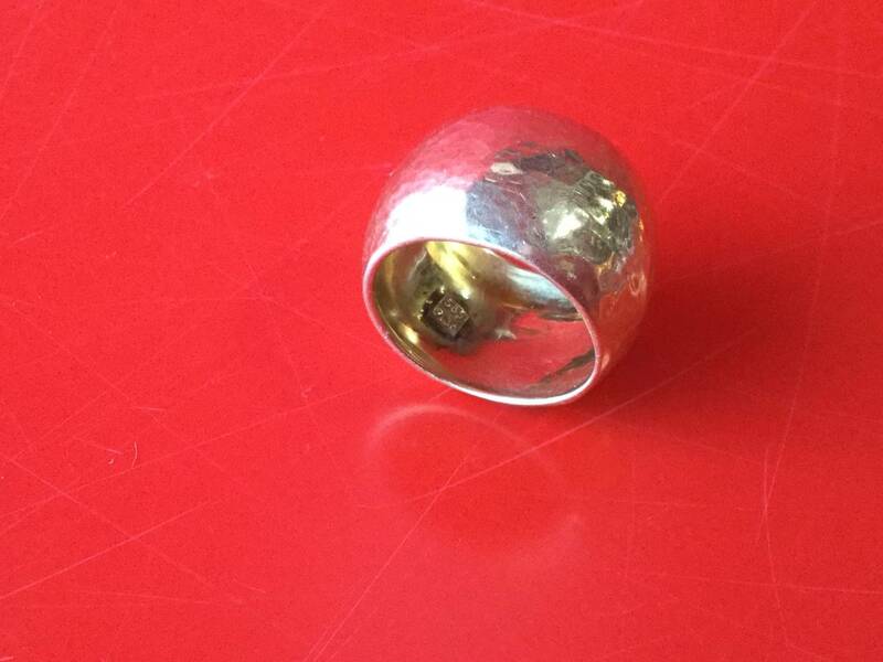 ギリシャ　レスボスで購入　指輪　14ｋゴールド　14号　　H39