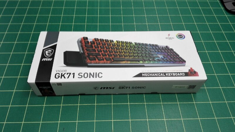 MSI ゲーミングキーボード　VIGOR GK71 SONIC JP【未開封】【箱傷みあり】(2532678)※代引不可