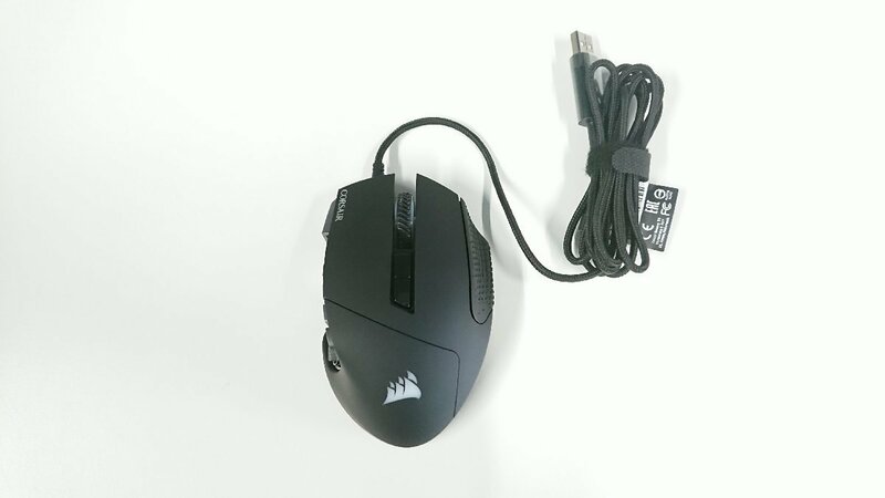 CORSAIR CH-9304211-AP 光化学ゲーミングマウス【開封/使用品】(2504344)※代引き不可