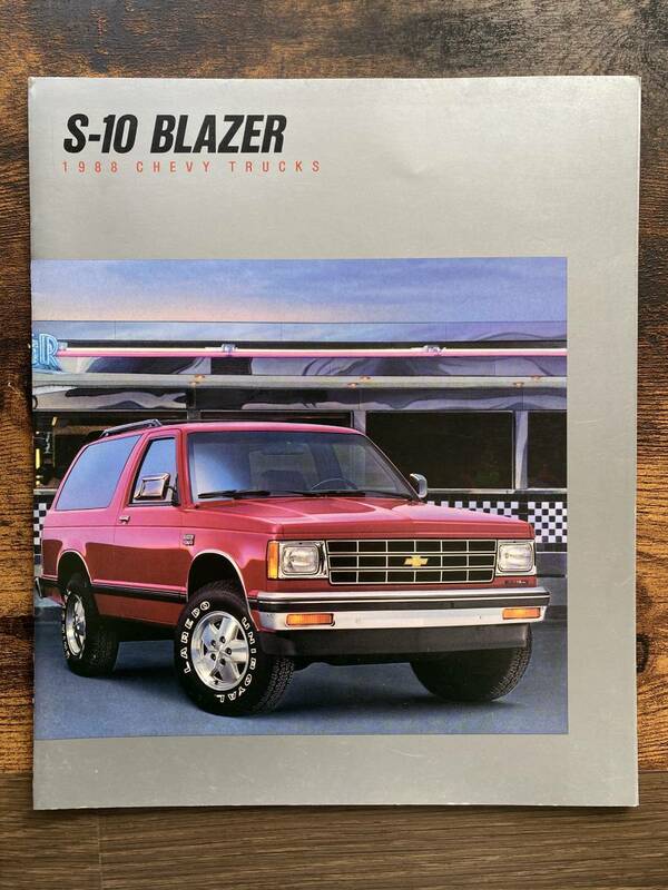 1988 シェビー トラックス S-10 ブレイザー カタログ Blazer Chevy Trucks アメ車 SUV シボレー