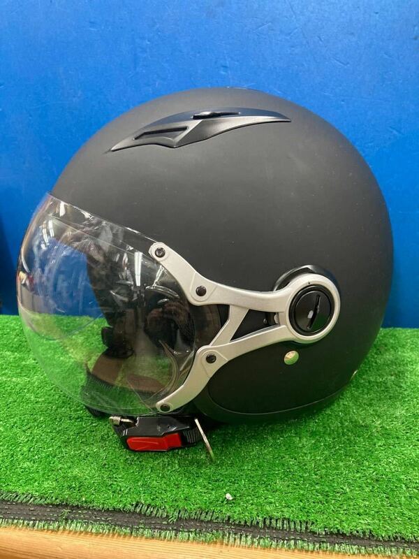 ○EW8146 はとや　ジェットヘルメット オートバイ用ヘルメット　Lサイズ　G-256○