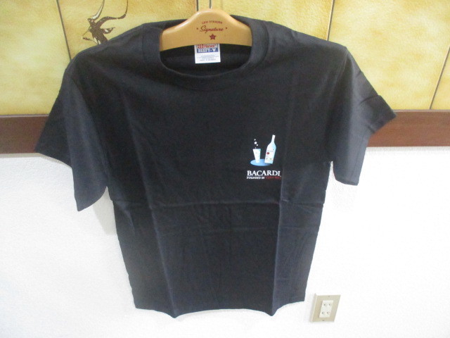 デッドストック 未使用品 BACARDI バカルディ Tシャツ バックプリント Hanes Sサイズ 販促品 ノベルティグッズ 非売品 7