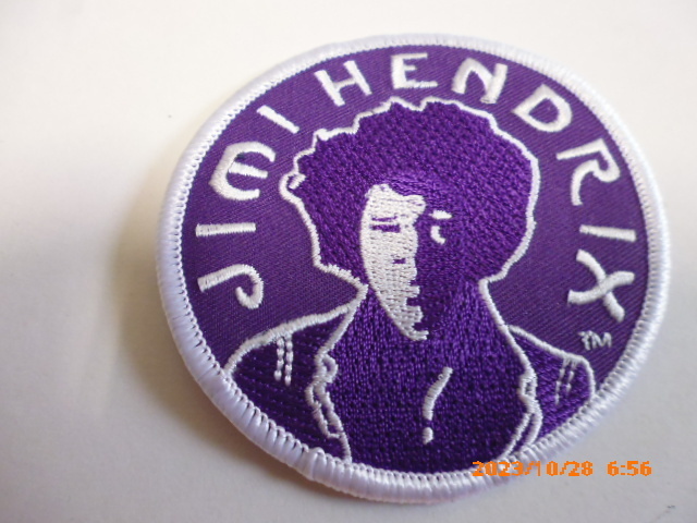 ワッペン　ジミー　ヘンドリックス　Jimi Hendrix