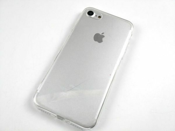 iPhone 7/8 ハイブリッドPC+TPU素材 クリアケース 透明カバー 側面フル保護